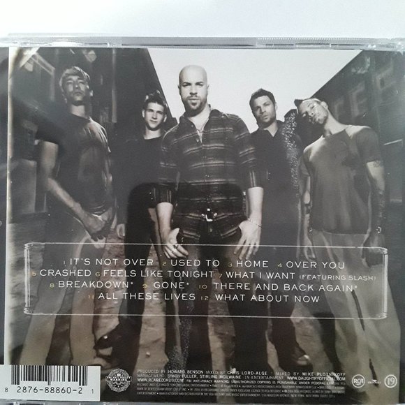DAUGHTRY - SELF TITLED - 2006 CD - 12 SONGS - Picture 3 of 3